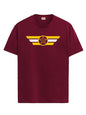 ADRO Tshirt for Men | Printed T Shirt for Men | 100% Cotton T-Shirt |Printed T Shirt | T-Shirts | RN24-CAP-MR-XL Maroon