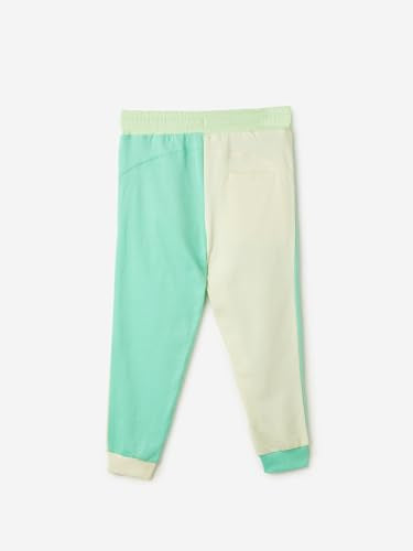 The Souled Store Cascade Kids Boys Regular Fit Colorblock Multicolor Cotton Joggers Boys Joggers Trousers Bottoms Running Gym Ac