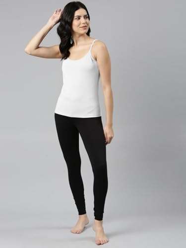 Rupa Jon Solid Color Camisole for Women, 100% Cotton Fabric, Regular Fit, Pack of 1