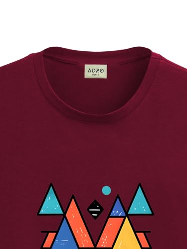 ADRO T Shirts for Boys & Girls || Creative Abstract Printed T-Shirt || Ages 3-14 || 100% Cotton Round Neck Tshirt for Boys & Gir