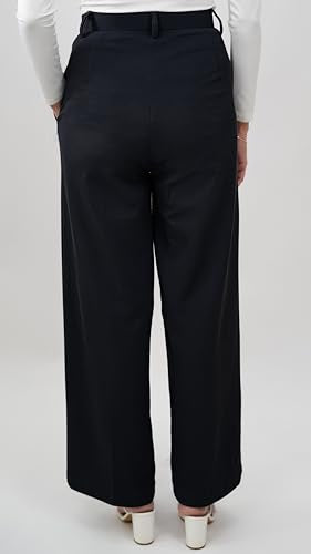 Greciilooks Women High Rise High Waist Wide Leg Trousers | Casual & Formal Pants |Loose Fit Track Pants | Gymwear | Cargo Pants