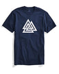ADRO Triangle Mens Printed T-Shirt (RNR-M-TKT-NB_Navy_XL)