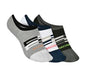Skechers Men Pack Of 3 Stripped Non Terry Liner Socks
