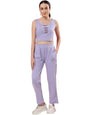 Rigo Cotton Solid Co-ord Set for Women | Round Neck, Slim Fit Tracksuit Co-ords Set for Women | Two Piece Co ord Set | Casual We