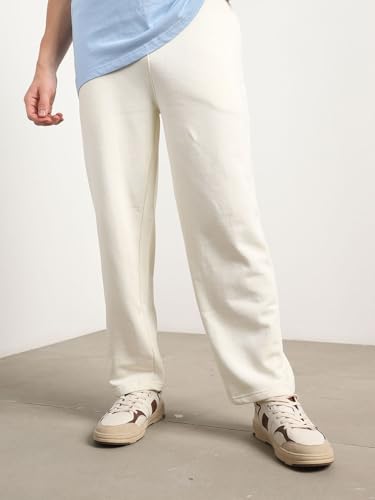 Nobero MenS Straight Sweatpants (1M-Bwjg-R0174-Nb_Arctic Wolf