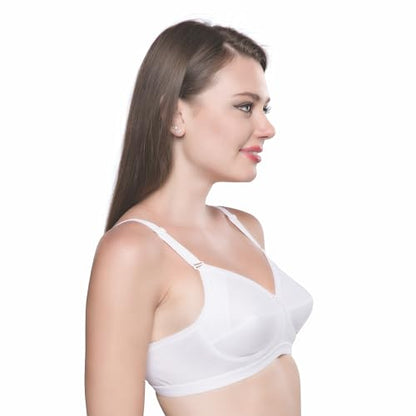 TRYLO Women's Cotton Non Padded Wire Free Everyday Bra