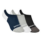 Skechers Men Pack Of 3 Plain Non Terry Liner Socks