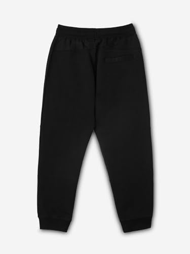 The Souled Store Cotton Joggers: Raven Boys Drawstringed Regular Fit Solid Cotton Joggers (2-8 Yrs)