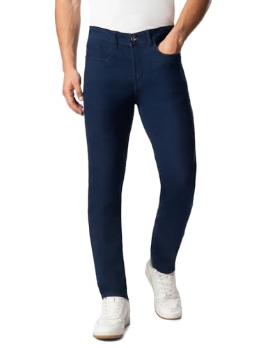 INKD Mens Regular Jeans (INKAW23MJN-020_Indigo-Deep Sea