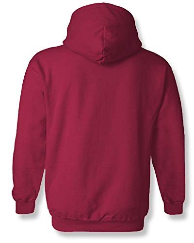 ADRO Men's Cotton Hooded Hoodie (H20-M-DBA-MR)