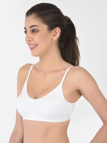 Softline Womens 100% Cotton Wire-Free Non-Padded Bra Combo | Breathable & Soft Fabric | Full Coverage & Everyday Comfort (Pack