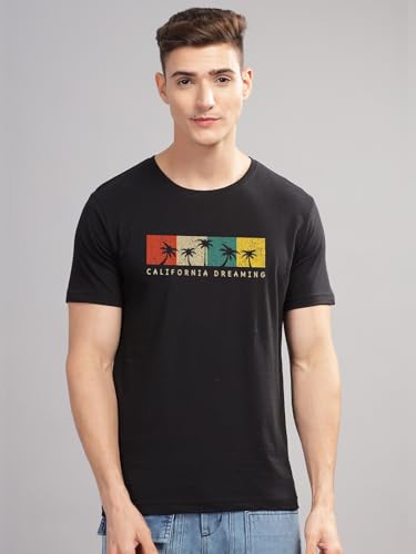 Adro Mens Printed T Shirt | The Super Soft Tshirt In India| Pure Cotton Lycra Breathable Fabric| 4 Way Stretch Smart Tech Fabric