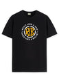 ADRO Men's Solid Regular Fit T-Shirt (RN24-BUL-BL_Black