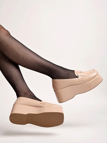 Shoetopia WomenS Flat Pumps Cream