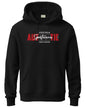 ADRO Men's Cotton Blend Neck Hooded Sweatshirt (H24-SPT-BL-2XL_Black)