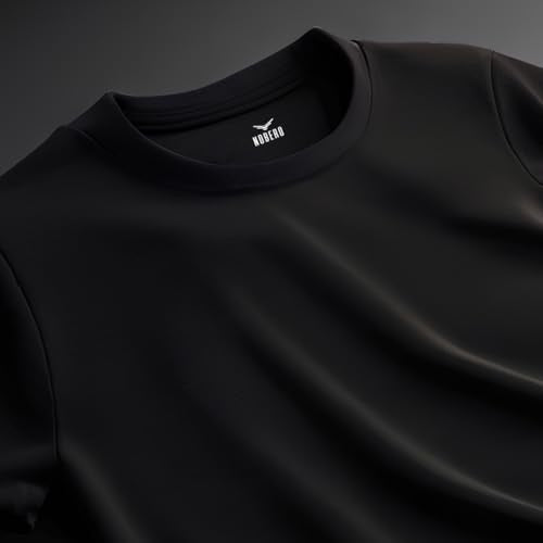Nobero MenS Graphic Print Oversized Fit T-Shirt (1M-Twrt-C1086_Black
