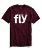 ADRO Fly Mens Cotton Printed T-Shirts (R21-M-FLY-MR_Maroon_XL)