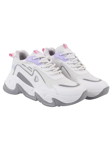 Shoetopia Womens Sneakers White