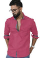 Tee Projekt Mens Long Sleeve Button Down Shirt for Men Collared Casual Formal Soild Shirt