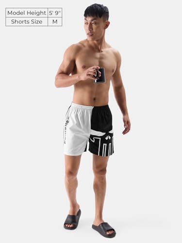 The Souled Store Official Marvel: Punisher Men And Boys Black And White Graphic Printed Boxer Shorts