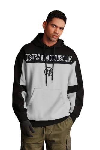 Noble Monk MenS Full Sleeve Hooded Sweatshirt | Soft, Comfortable Hoodie | Casual & Stylish Pullover For Everyday Wear