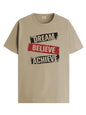 ADRO Tshirt for Men | Printed T Shirt for Men | 100% Cotton T-Shirt |Printed T Shirt | T-Shirts | RN24-DBA-BE-XL Beige