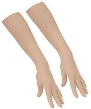 Digital Shopee Unisex Full Arm Full Finger Sleeves Gloves For Uv, Dust, Summer, Uv Sun Protection Arm Sleeves For Men & Women, P