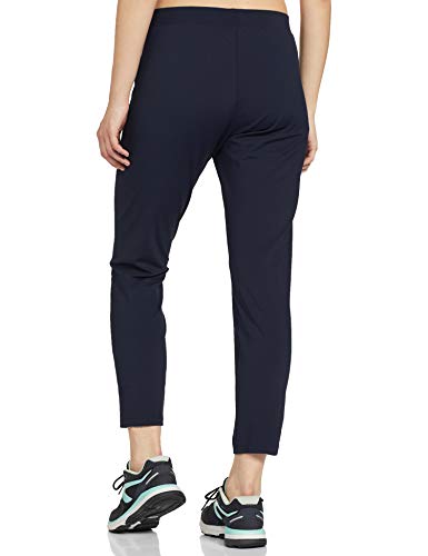 Enamor Athleisure Womens Mid Rise Relaxed Fit 7/8 Length Quick Dry 4 Way Stretch Antimicrobial Smart Active Travel Pants - E068-