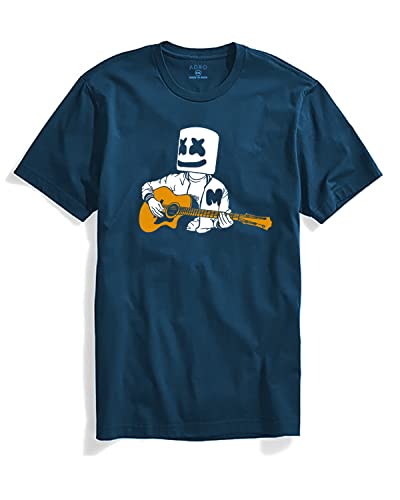 ADRO Mens Graphic Design Printed T-Shirt (R22-M-MMG-SB_Teal_XL)