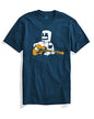 ADRO Mens Graphic Design Printed T-Shirt (R22-M-MMG-SB_Teal_XL)