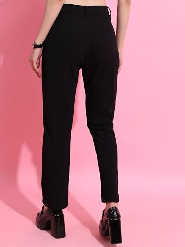 Ketch WomenS Loose Casual Pants (Kha1000045_Black