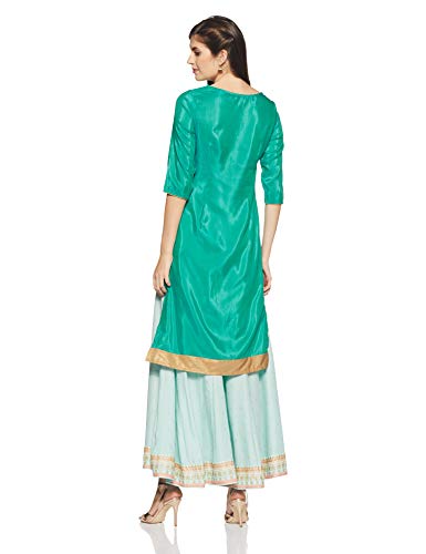 Aurelia Women's Polyester Straight Kurta