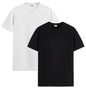 ADRO T Shirts Pack of 2 Mens Tshirts Cotton T Shirts for Men Tshirt T-Shirts Combo T Shirts Tshirts for Men Plain Solid Tshirts