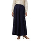 Fabindia Viscose Silk Palazzo Pants Navy Blue