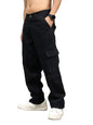 Hubberholme Men Cotton Straight Fit Mid-Rise Jeans 5 Black