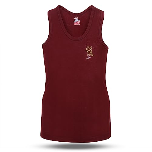 Rupa Jon Sleeveless Vest for Boys, 100% Cotton Material, Round Neck, Pack of 3