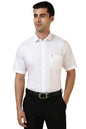 Allen Solly Men Solid Formal Short Sleeve Shirt