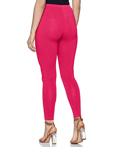 Rupa Softline 4D Cotton Stretch Comfort Ankle Leggings for Women,All-Purpose Fashion for Western, Ethnic, Sporty, and Casual Wea