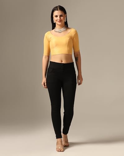 Tagdo Women'S Slim Fit Blouse Pack Of 2 (Combo-5058)