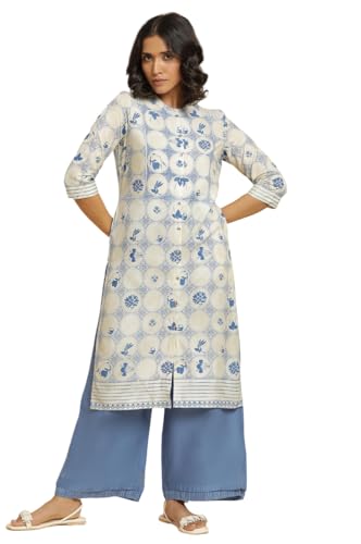 W for Woman Women's Rayon Kurta With Pant