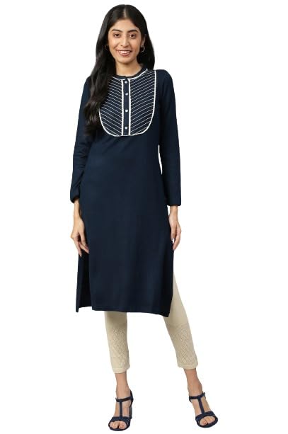 Blue Acrylic Kurta