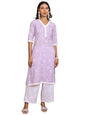 Ketch WomenS Cotton Blend Regular Fit Kurta (Khku000503_Lavender