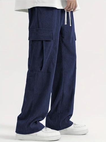 Greciilooks Cargo Joggers For Men  Cotton Loose Fit Utility Pants With 6 Pockets | Durable Outdoor & Hiking Trousers (Available
