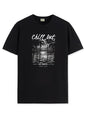 ADRO Mens Nature Graphic Tshirt - Premium Cotton T-Shirt with Stunning Nature Design - Best for Outdoor Enthusiasts Print Black 