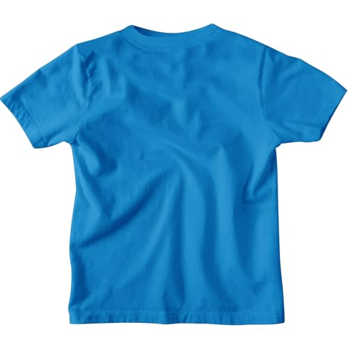 Bon Organik Boys Regular Fit T-Shirt (BON11663_Turquoise Blue