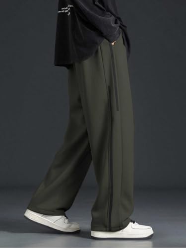 GRECIILOOKS Mens Regular Track Pants (GL-TP-1043_Green