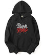 ADRO Men's Cotton Neck Hooded Sweatshirt (H21-M-RUL-BL_Black_XL)