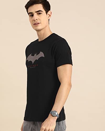 Bewakoof Official Dc Merchandise MenS Printed Regular Fit Half Sleeve Round Neck Cotton T-Shirt