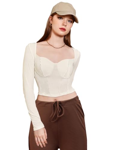 Noble Monk Co-Ord Set | Full Sleeve Crop Top And Rib Wide Leg Pant