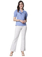 Style Quotient Women Polka dot Tie-up Casual Top